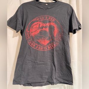 Shania Band Tee - Size M